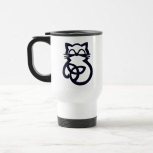 Mug De Voyage Black Trinity Knot Celtic Chat Voyage Mug