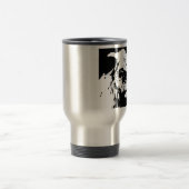 Mug De Voyage Black & white lion pop art (Centre)