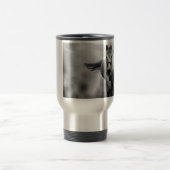 Mug De Voyage Black White Runse Horse Freedom (Centre)