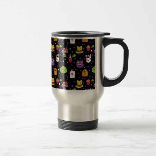 Mug De Voyage Black Wonderland (Droit)