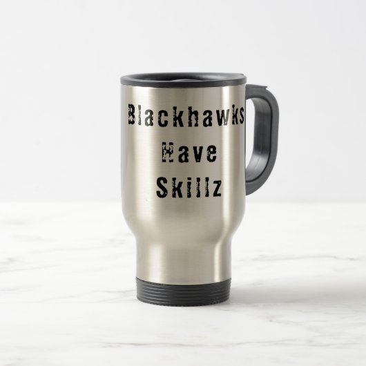 Mug de voyage Blackhawk (Devant droit)