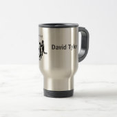 Mug De Voyage Blagues sur les flics Cadeaux (Devant droit)