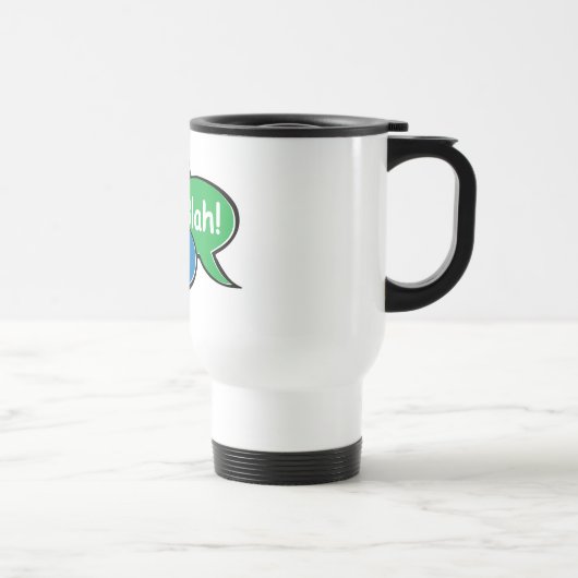 Mug De Voyage Blah - fade (Droite)