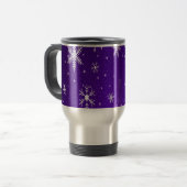 Mug De Voyage Blanche-Neige, Blue Purple Background (Devant gauche)