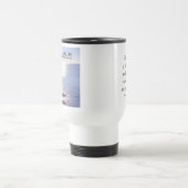 Mug De Voyage Blessures de l'océan bleu étincelant Bible Verse (Centre)