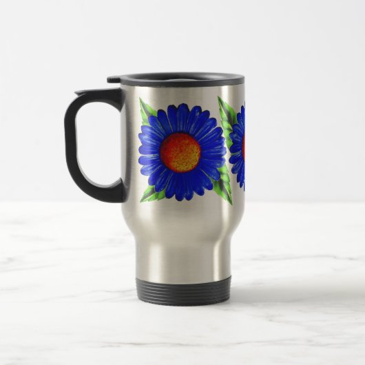 Mug De Voyage Bleu (Gauche)