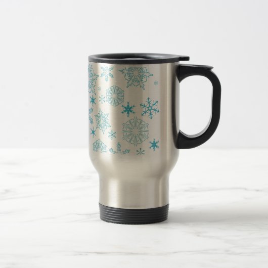 Mug De Voyage bleu (Droit)