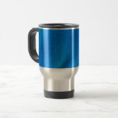 Mug De Voyage Bleu-clair semi-transparent (Devant gauche)