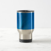 Mug De Voyage Bleu-clair semi-transparent (Centre)