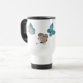Mug De Voyage Bleu commun (Devant gauche)