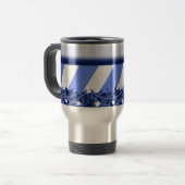 Mug De Voyage Bleu d'hiver (Devant gauche)