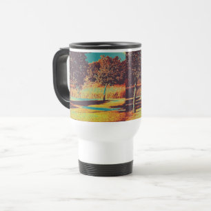 Mug De Voyage Bleu d'or