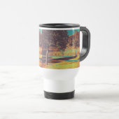 Mug De Voyage Bleu doré (Devant droit)