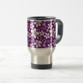 MUG DE VOYAGE BLEU HAWAII (PLUM) (Devant droit)