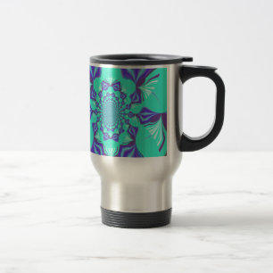 Mug De Voyage Bleu précieux