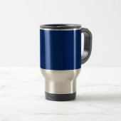 Mug De Voyage Bleu simple (Devant droit)