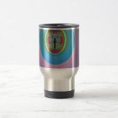 Mug De Voyage Bleu Solitaire (Centre)