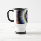 Mug De Voyage Bleu vert éclatant et rose (Gauche)