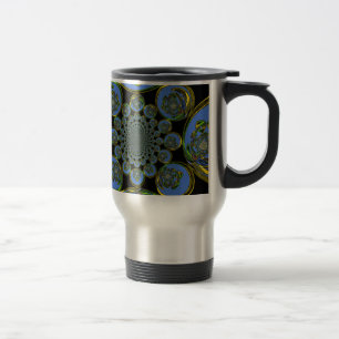Mug De Voyage Bleu vintage