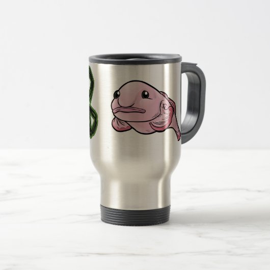 Mug De Voyage Blobfish (Devant droit)