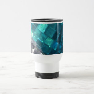 Mug De Voyage Blue Baubles détail voyage muette