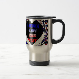 Mug De Voyage Blue Black Hakuna Matata Bébé Enfants Design.png