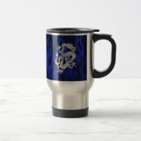 Blue Chrome comme Dragon Carbon Fiber Style