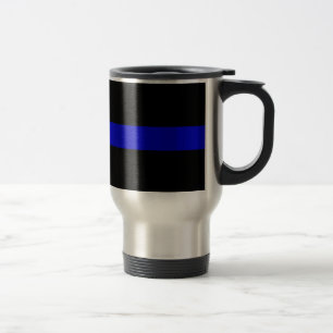 Mug De Voyage Blue Line mince