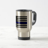 Mug De Voyage Blue Line mince diminuent (Devant droit)