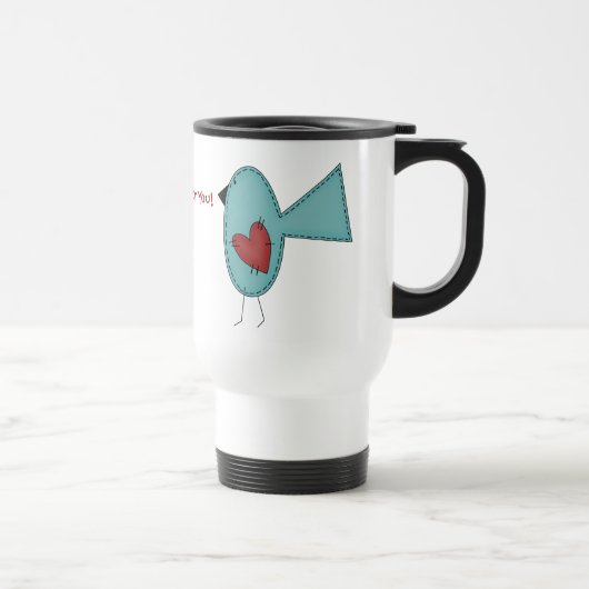 Mug De Voyage Bluebird of Happiness par SRF (Droite)