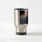 Mug De Voyage Bluegill au coucher du soleil Lac Arrowhead (Centre)