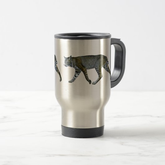 Mug De Voyage Bobcat (Devant droit)
