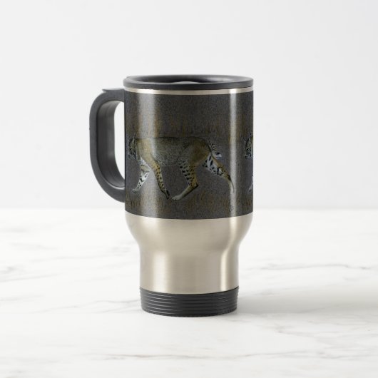Mug De Voyage Bobcat (Devant gauche)