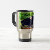Mug De Voyage Boeuf de cerf noir doux (Devant gauche)