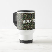 Mug De Voyage Bois de Camouflage (Devant gauche)