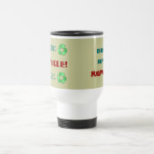 Mug De Voyage Bois, Rinse, Répète ! (Centre)