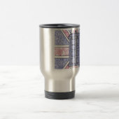 Mug De Voyage Boîte de police britannique et drapeau d'Union (Centre)