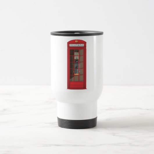 Mug De Voyage Boîte Téléphonique Rouge (Centre)