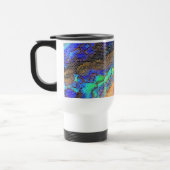 Mug De Voyage Boîtier en verre lisse Mosaïque Abstraite (Gauche)