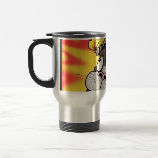 Mug De Voyage Bombunny panique ! ! (Gauche)