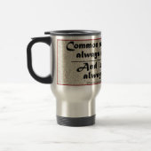 Mug De Voyage Bon sens et logique (Gauche)