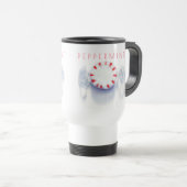 MUG DE VOYAGE BONBON À LA MENTHE + Texte (Devant droit)