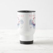 MUG DE VOYAGE BONBON À LA MENTHE + Texte (Centre)