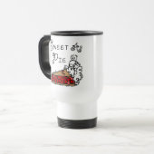 Mug De Voyage Bonbon comme tarte (Devant gauche)