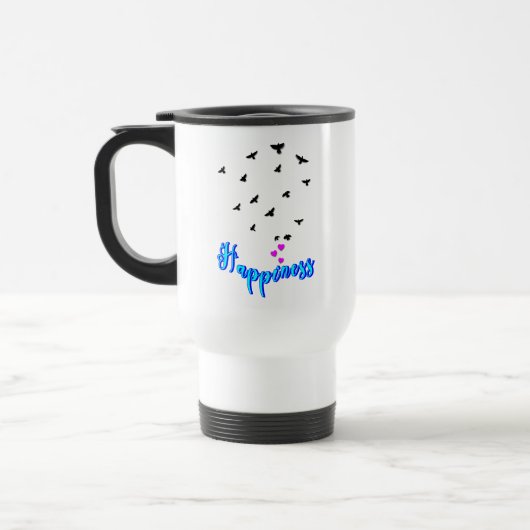Mug De Voyage Bonheur (Gauche)
