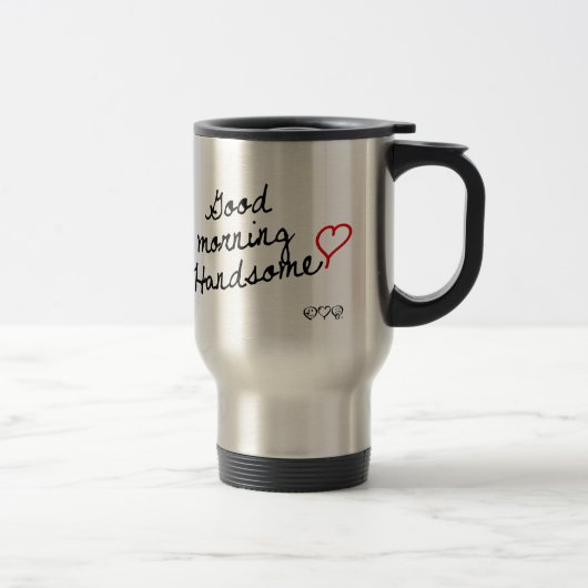 Mug De Voyage Bonjour beau (Droit)