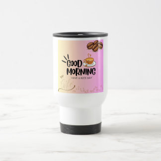 Mug De Voyage Bonjour Bonne journée Bonne journée