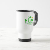 Mug De Voyage Bonjour été (Devant droit)