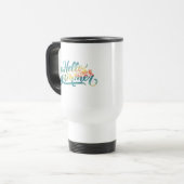 Mug De Voyage Bonjour l'été (Devant gauche)