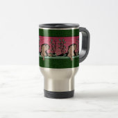 Mug De Voyage Bonjour, Ombre de Groundhog - (Devant droit)